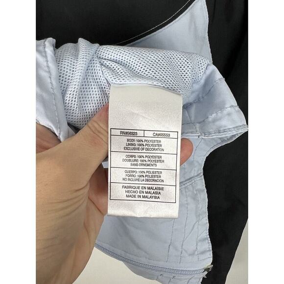 Vintage Nike Track Jacket Sportswear Logo Full Zip Pastel Blue Size Medium Wm’s - Picture 4 of 5